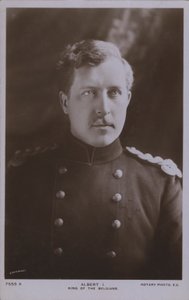 Albert I, King of Belgium by Photographer Belgian