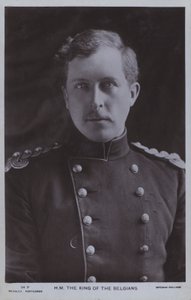 Albert I, King of Belgium by Photographer Belgian