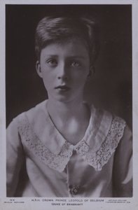 Crown Prince Leopold, later King Leopold III of Belgium
