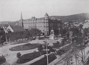 Dominion Square and Windsor Hotel, Montreal by Photographer Canadian
