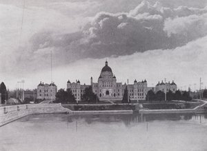 Parliament Buildings, Victoria, British Columbia by Photographer Canadian