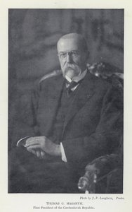 Czechoslovakia: Thomas G Masaryk, First President of the Czechoslovak Republic
