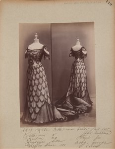 Album Page: House of Worth, Ball Gown