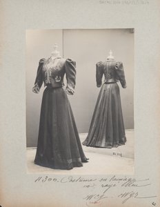 Album Page: House of Worth, Costume