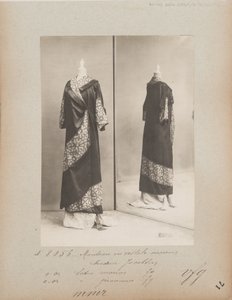 House of Worth, Evening Coat (Album Page)