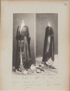 Album Page: House of Worth, Evening Mantle by Photographer French