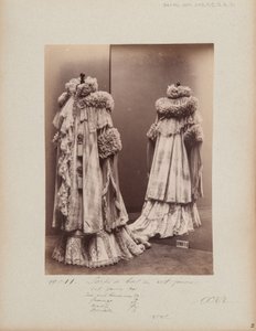 Album Page: House of Worth, Sortie de Bal by Photographer French