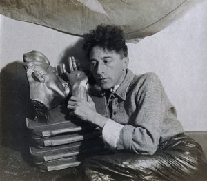 Portrait of Jean Cocteau by Photographer French