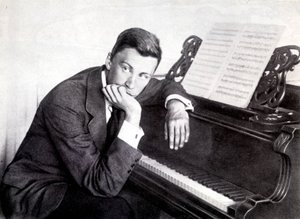 Sergei Prokofiev and his piano
