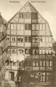 Birthplace of Johannes Brahms, Hamburg, Germany