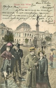 Couple on Ringstrasse, Vienna
