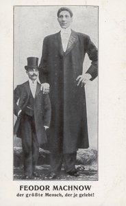 Feodor Machnow, the Russian Giant