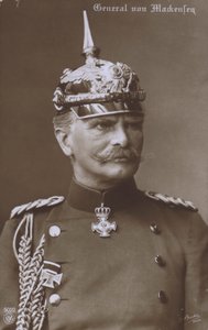 Field Marshal August von Mackensen, German military commander of the First World War