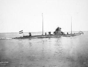 German U-boat, c.1915 by Photographer German