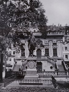Leipzig: Goethe-Denkmal Auf Dem Naschmarkt by Photographer German