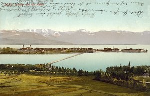 Lindau and the Alps