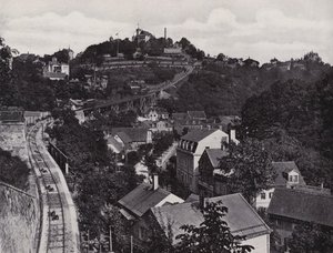 Loschwitz, Cable Car by Photographer German