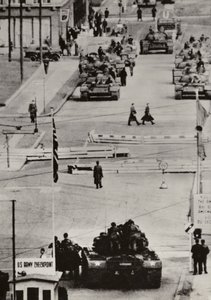 October 1961, Berlin Friedrichstrasse