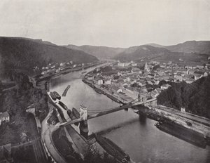 Panorama of Tetschen by Photographer German
