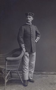 Portrait of a German army soldier by Photographer German