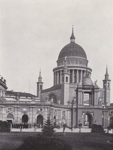 Potsdam, City Palace, Fortuna Gate and St. Nicholas Church by Photographer German