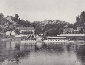 Rathen (b/w photo)