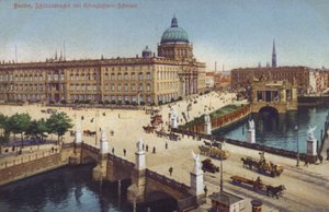 Schlossbruecke and Royal Palace, Berlin, Germany