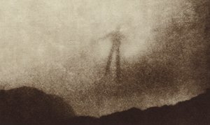 Spectre of the Brocken in the Harz Mountains of Germany, photographed for the first time