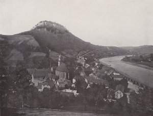 City and Fortress of Konigstein by Photographer German
