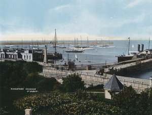 Kingstown Harbour, Co Dublin by Photographer Irish