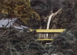 Japan, c.1912: Nunobiki Waterfall, Kobe