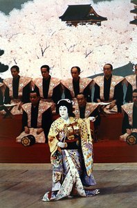 Japanese Kabuki Play by Photographer Japanese