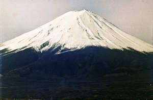 Mount Fuji, viewed from Lake Kawaguchi