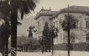 Conference Palace Where the Locarno Treaty Was Signed in 1925 by Photographer Swiss