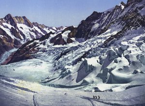Jungfraubahn, Near the Eismeer Station by Photographer Swiss