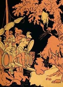 The Fire-Breathing Bulls, 1880