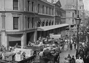 Billingsgate Market, City of London by Pictorial Agency