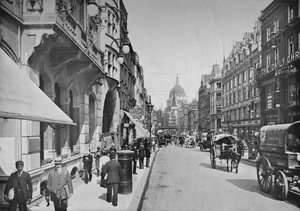 Fleet Street, City of London by Pictorial Agency