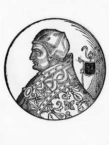 Portrait of Sabinian, 65th Pope of Catholic Church by Blaise Nicolas Le Sueur