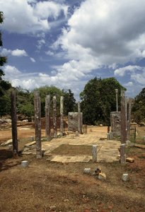 Relic chamber, Mihintale, near Anuradhapura, Sri Lanka by Blaise Nicolas Le Sueur