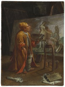 Paolo de Matteis in His Studio