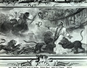 The Martyrdom of St. Ignatius of Antioch in the Colosseum by Pier Leone Ghezzi