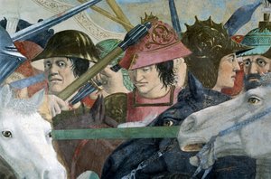 The Legend of the True Cross (detail) by Piero della Francesca