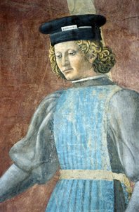 The Legend of the True Cross showing torture of Jew (detail) by Piero della Francesca