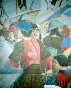 Legend of the True Cross (detail) by Piero della Francesca