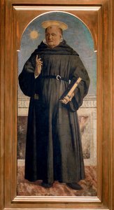 Polyptych of Saint Augustine: Saint Nicholas of Tolentino