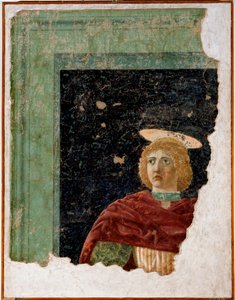 Saint Julian Fresco by Piero della Francesca