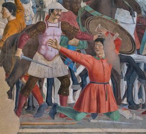 The Battle of Heraclius and Chosroes (detail) by Piero della Francesca