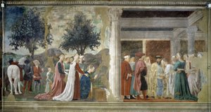 The Legend of the True Cross (detail) by Piero della Francesca