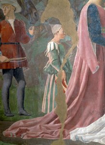 The Legend of the True Cross (detail) by Piero della Francesca